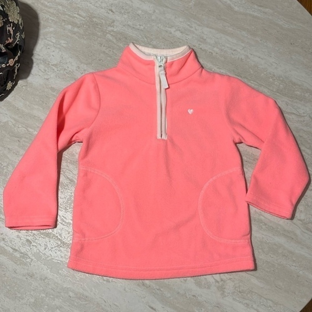 Carter’s Toddle Girl Neon Fleece Sweatshirt *2T